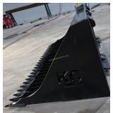 New/Unused 72' QT Fine Skeleton Bucket High Sides