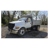 2004 Ford F650 Single Axle Dump Truck