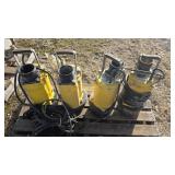 (4) Submersible Electric Water Pumps