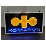 New/Unused Komatsu Neon Sign