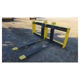 CAT Forks Fits a Wheel Loader
