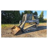 John Deere 329E Skid Steer Track Loader