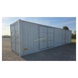 New/Unused 40' High Cube Multi-Door Shipping Conta
