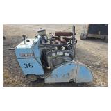 Target Pro 65 III Walk Behind Concrete Saw