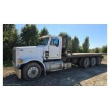 1997 Peterbilt 378 Tri Axle Rollback Truck