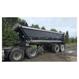 2013 Coras Predator 22' Steel Frame Dump Trailer