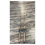 American spirit rod with quantum blue Runner BRT