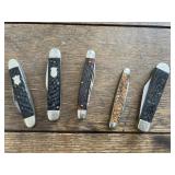 (5) Small Pocket Knives