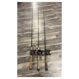 DAIWA fishing with poles