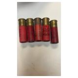 Five Winchester 12 gauge slugs
