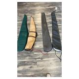 Four gun cases