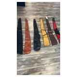 Five gun cases
