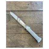 Homemade Military Knife Engraved 13 1/2"