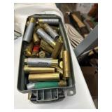 Ammo box full of 3 1/2 inch two shot heavy metal