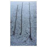 3 chains, 14 foot chain has two hooks, 14 foot