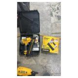 (2) air nailer, including DeWalt, finish nailer