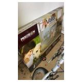 Like brand new pet cage 28 inches wide 42 inches