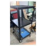 Rolling cart 30 inches wide 25 inches deep 56