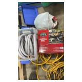 Portable charcoal grill 50 foot freshwater hose
