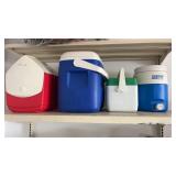 4 coolers, and electric bug zapper