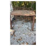 3 x 4 steel welding table,  workbench
