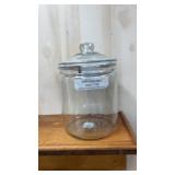 2 gallon glass jar with lid