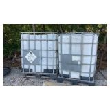 2 chemical totes