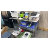 30" x 60" stainless steel table. Excellent