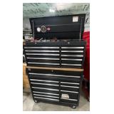 Large rolling tool chest. Tools not included.
