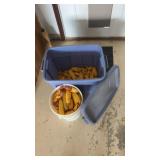 Tote full of squirrel corn