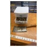 Butcher, knife/cleaver shell casings organize