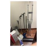 Assortment of medical equipment, including