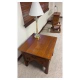 3 peace, oak nightstand set/end tables