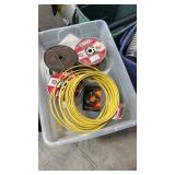 Large assortment of electrical wire
