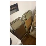 4 folding chairs