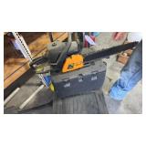 Poulan pro 50 cc model PP5020AV chainsaw running