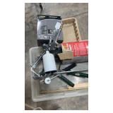 Spray, gun and painting supplies