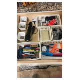 Pens, pencils, chip clips, flashlight for sale,
