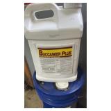 Over half a jug full of generic round up along