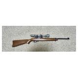 Ruger model 10/22 rifle with scope