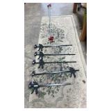 6 clamps including 16 inch 24 inch and 55 inch