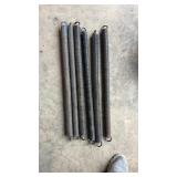 (6) 25 inch springs, new