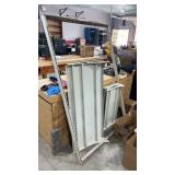 Gondola Steel rack shelving, three frames and