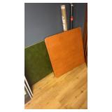 Two card tables