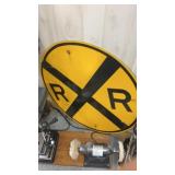 Railroad crossing Sign