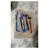 Hammers, cat paw and nail puller