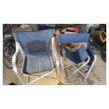 2 folding lawn chairs