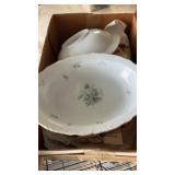 Vintage China set by Yamato. Jade rose., quantity