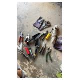 Basket full of garden tools