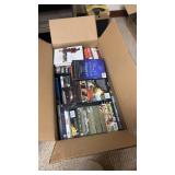 Hundreds of DVD movies, including drama,
